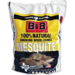 B&B Mesquite Chunks 9 Liter
