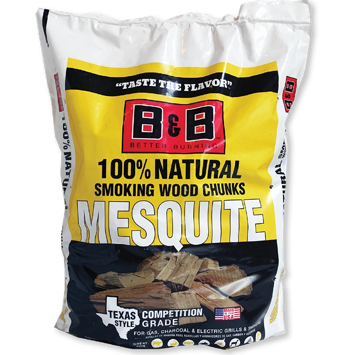 B&B Mesquite Chunks 9 Liter 3 B&B Mesquite Chunks 9 Liter