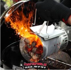 Weber Grote Brikettenstarter + GRATIS Weber Briketten + Aanmaakblokjes -The Bastard Verkoop image 260